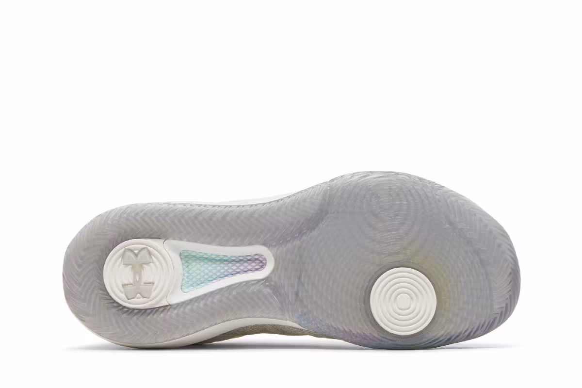 Under Armour Women's HOVR Block City White Breeze, view 5