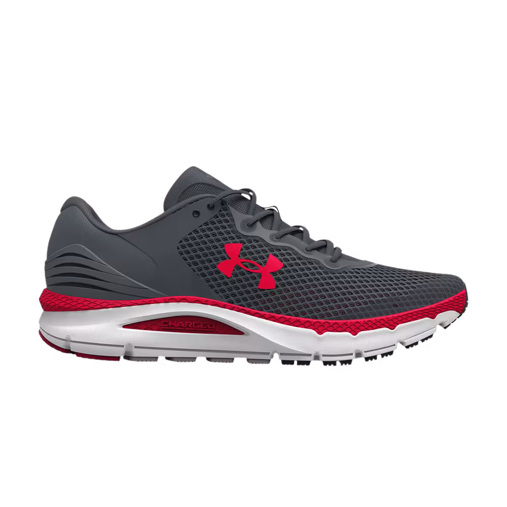 Under Armour Charged Intake 5 Pitch Grey Red