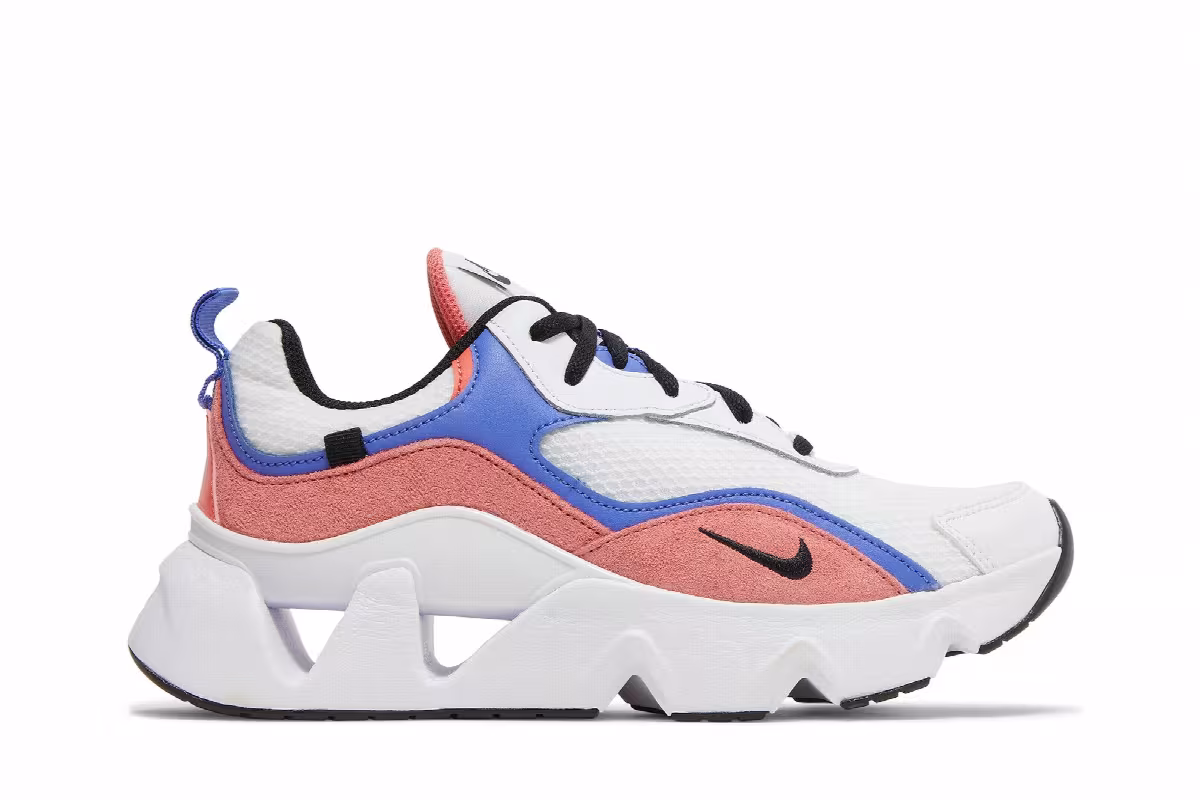 Nike Women's RYZ 365 2 White Pink Oxford, view 2