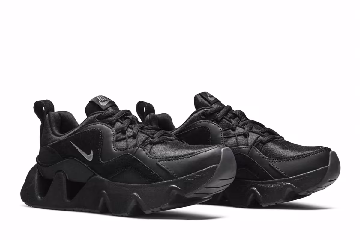 Nike Women's RYZ 365 Black Metallic Grey, view 9