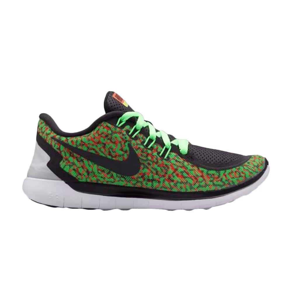 Nike Women's Free 5.0 Print Voltage Green