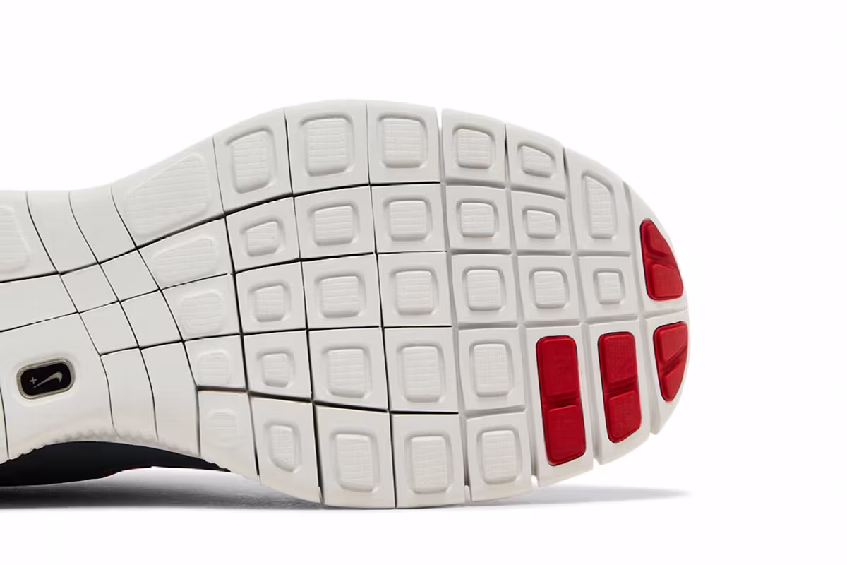 Nike Free 5.0+ Armory Navy Challenge Red, view 6
