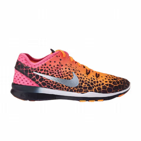 Nike Wmns Free 5.0 TR Fit 5 Print 'Leopard Bright Citrus'