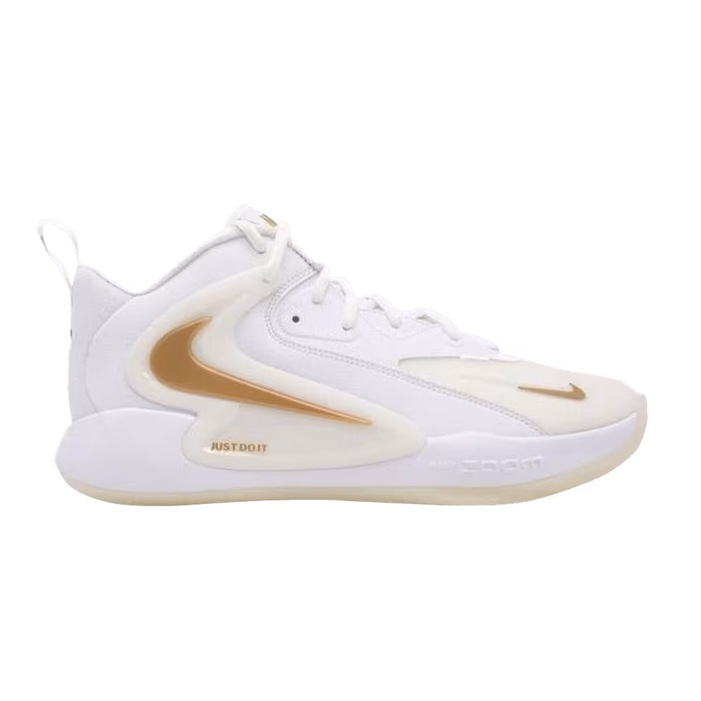 Nike Air Zoom HyperSet 2 IC White Metallic Gold