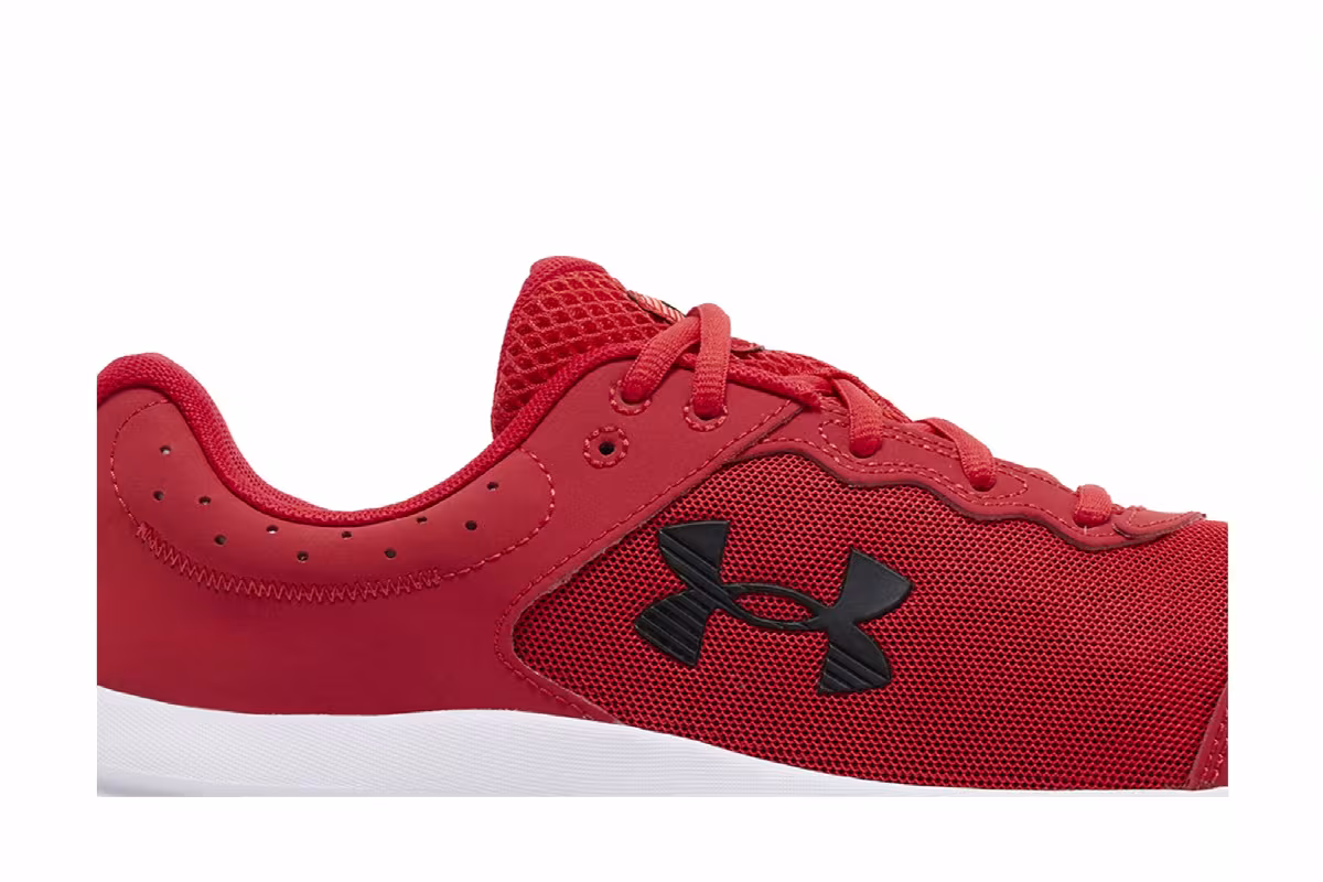 Under Armour Charged Assert 10 Red Black, view 3