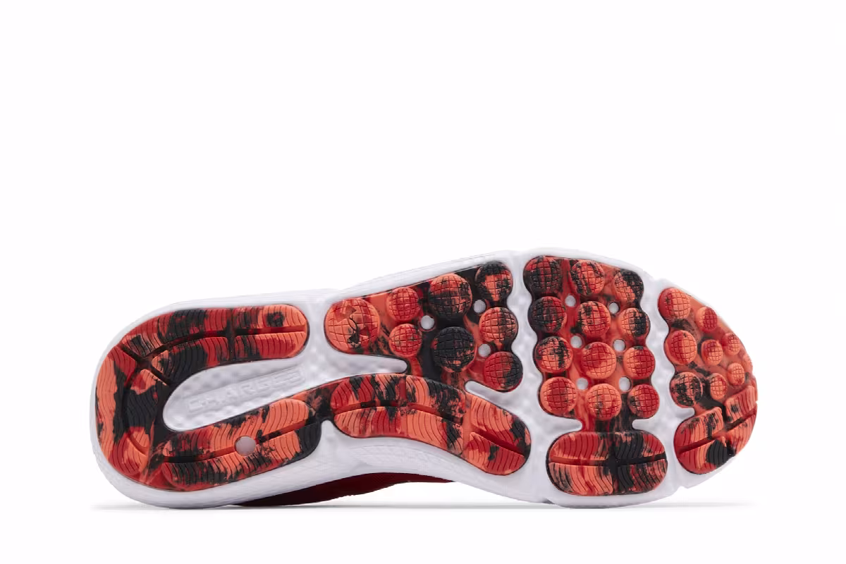 Under Armour Charged Assert 10 Red Black, view 5