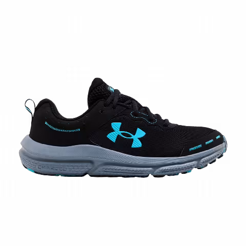 Under Armour Charged Assert 10 'Black Blue Surf'