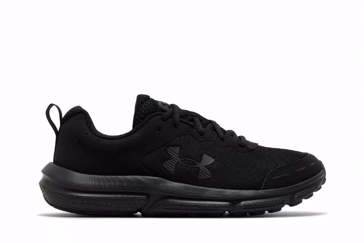 Under Armour Women's Charged Assert 10 Triple Black, view 2