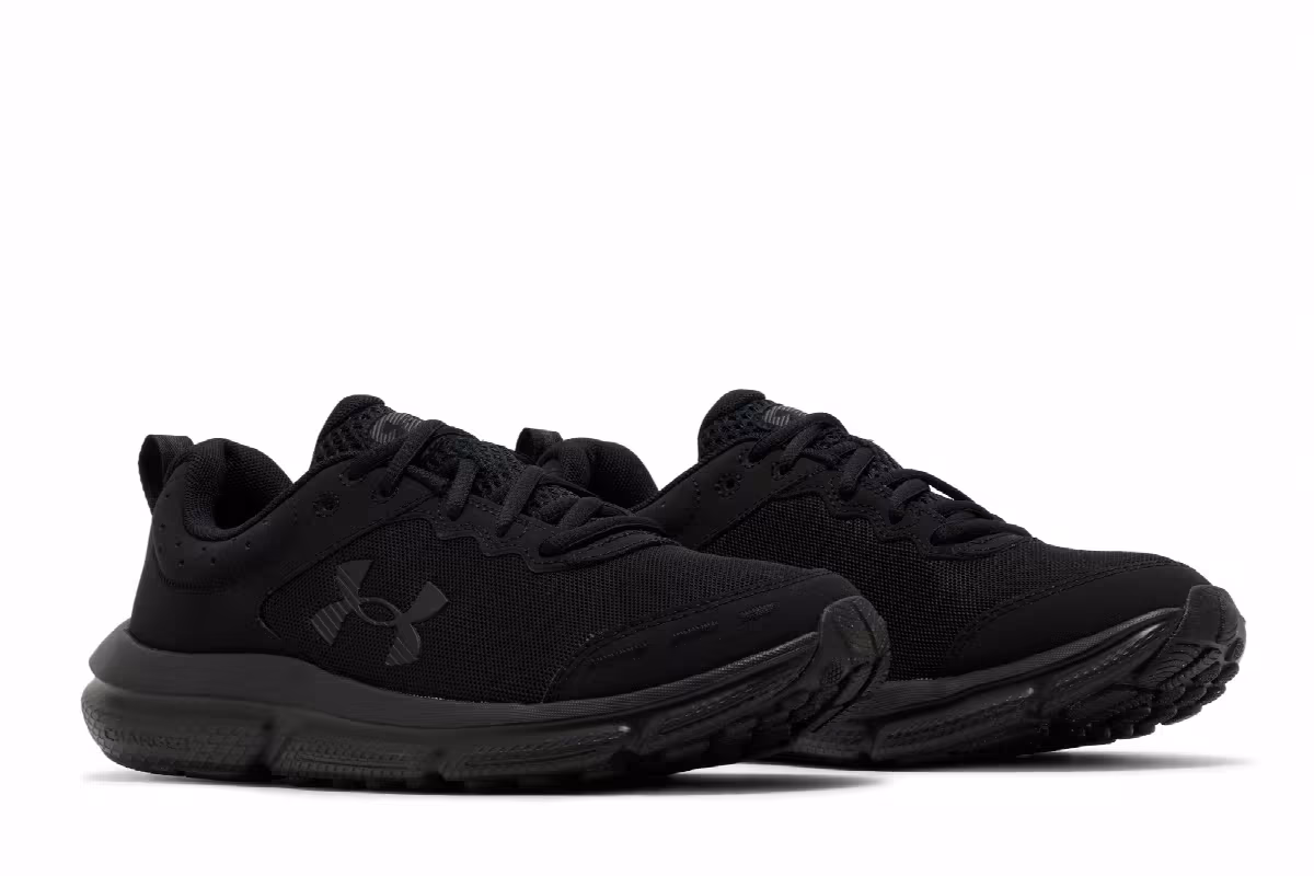 Under Armour Women's Charged Assert 10 Triple Black, view 9