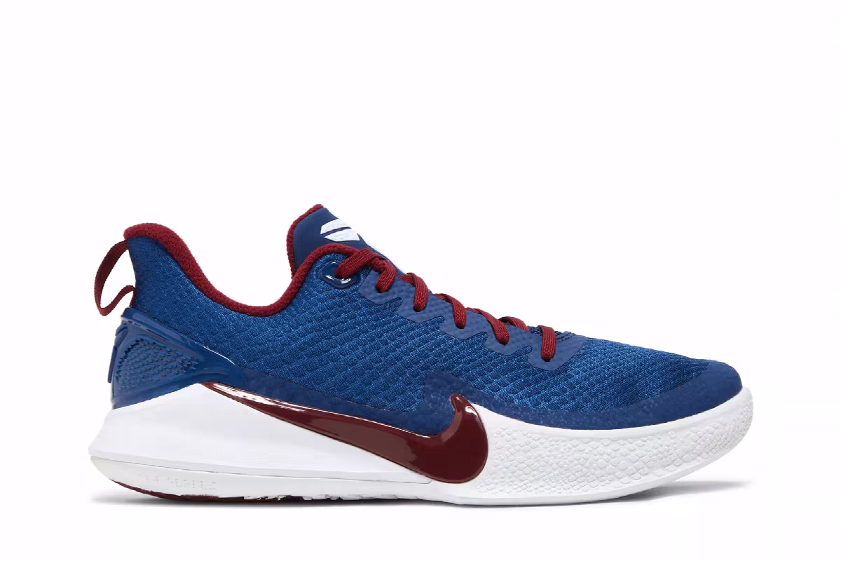 Nike Mamba Focus Coastal Blue Red, view 2