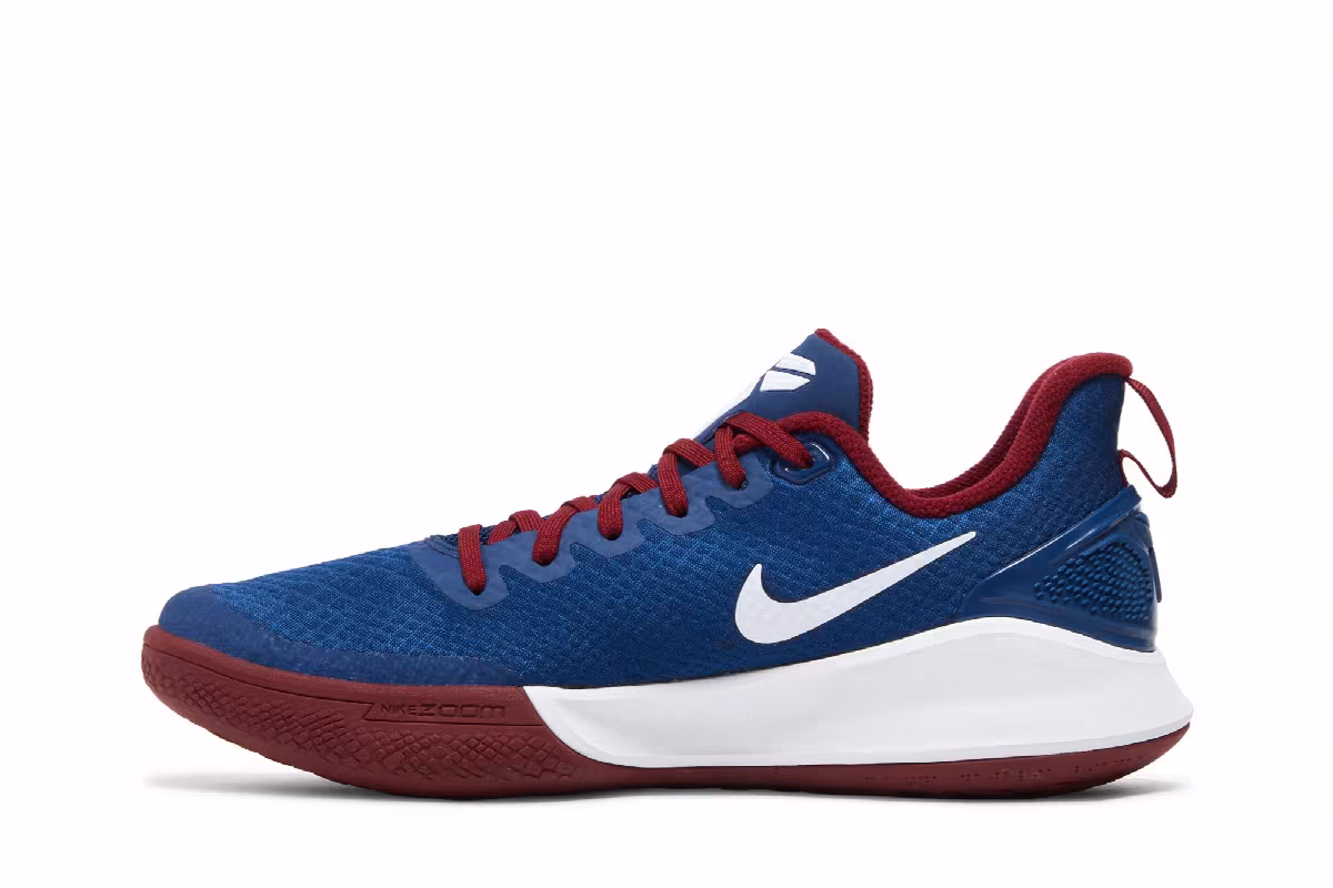 Nike Mamba Focus Coastal Blue Red, view 4