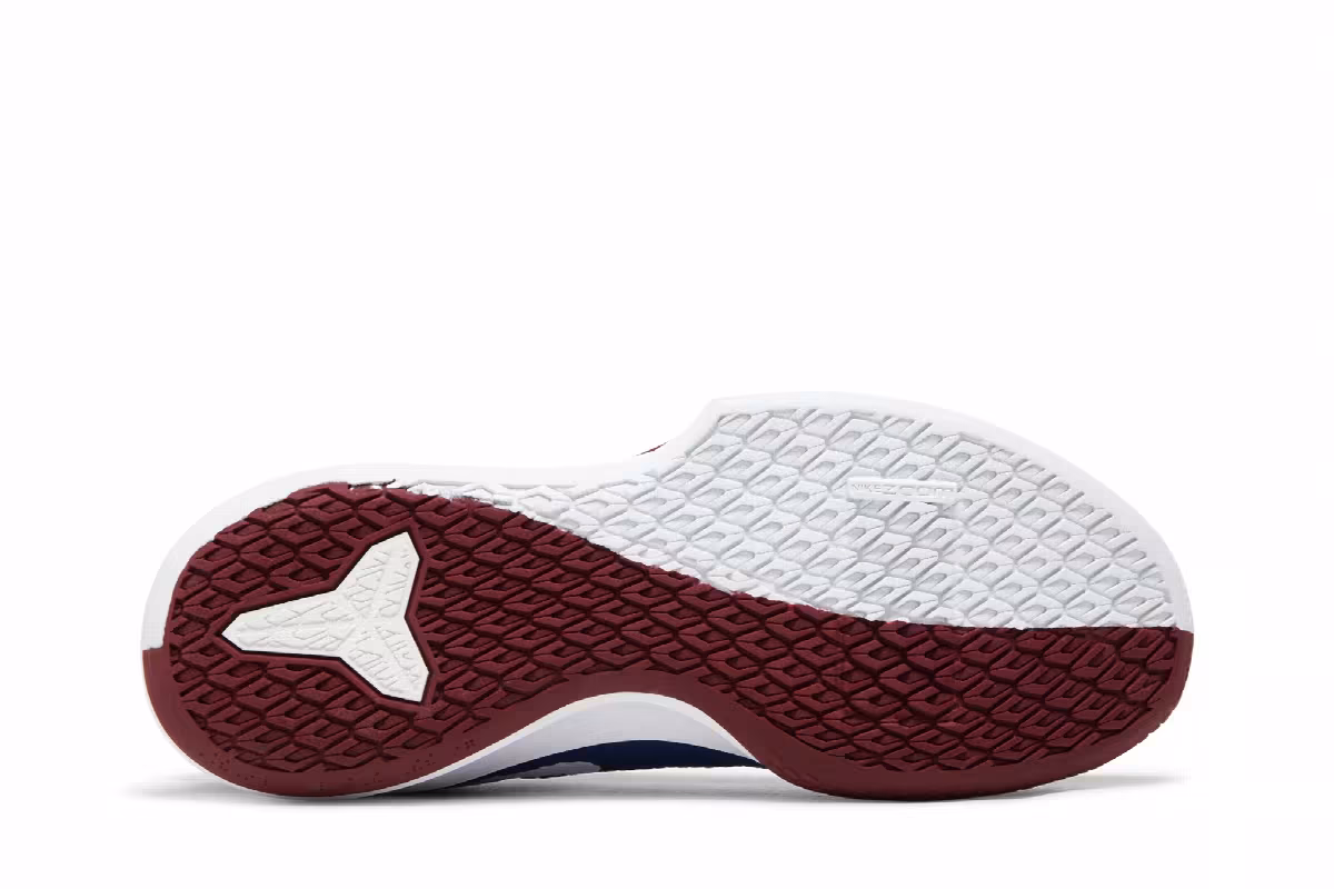 Nike Mamba Focus Coastal Blue Red, view 5