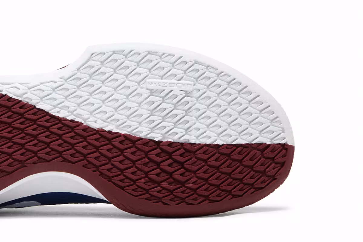 Nike Mamba Focus Coastal Blue Red, view 6