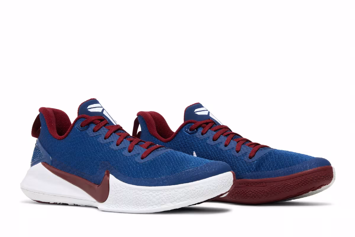 Nike Mamba Focus Coastal Blue Red, view 9