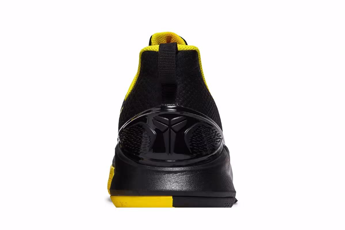 Nike Mamba Focus Black Optimum Yellow, view 8