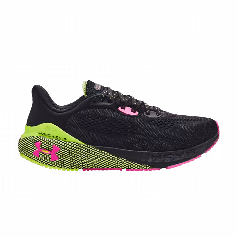 Under Armour HOVR Machina 3 'Black Lime Pink'