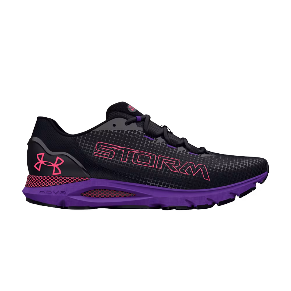 Under Armour HOVR Sonic 6 Storm - Black Metro Purple