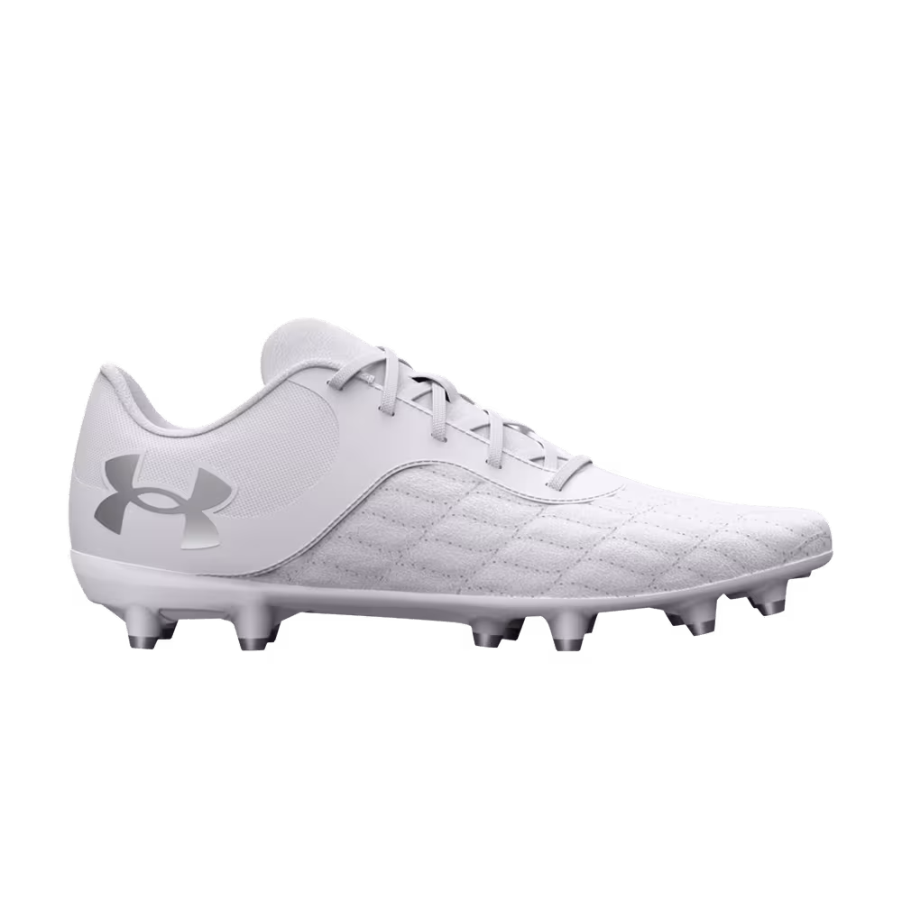 Under Armour Magnetico Select 3 FG White Metallic Silver