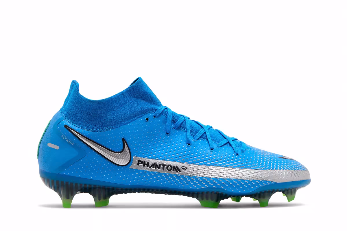 Nike Phantom GT Elite DF FG Photo Blue Metallic Silver, view 2