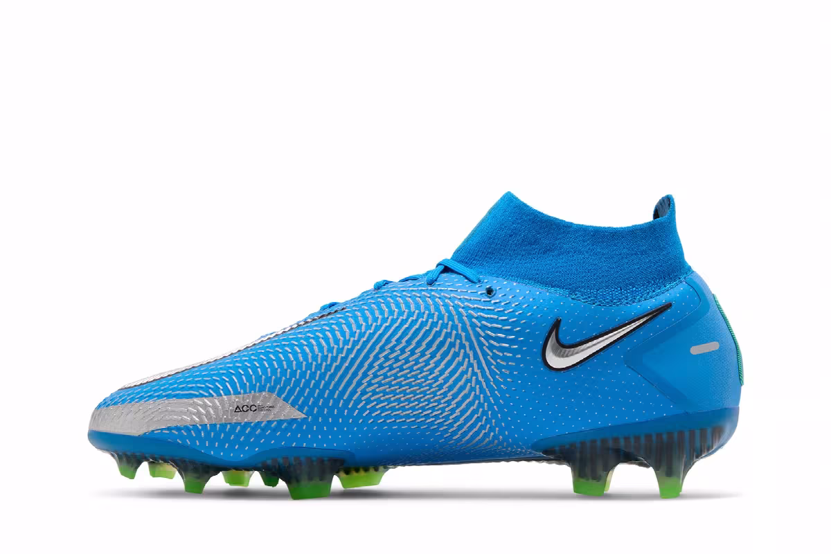 Nike Phantom GT Elite DF FG Photo Blue Metallic Silver, view 4