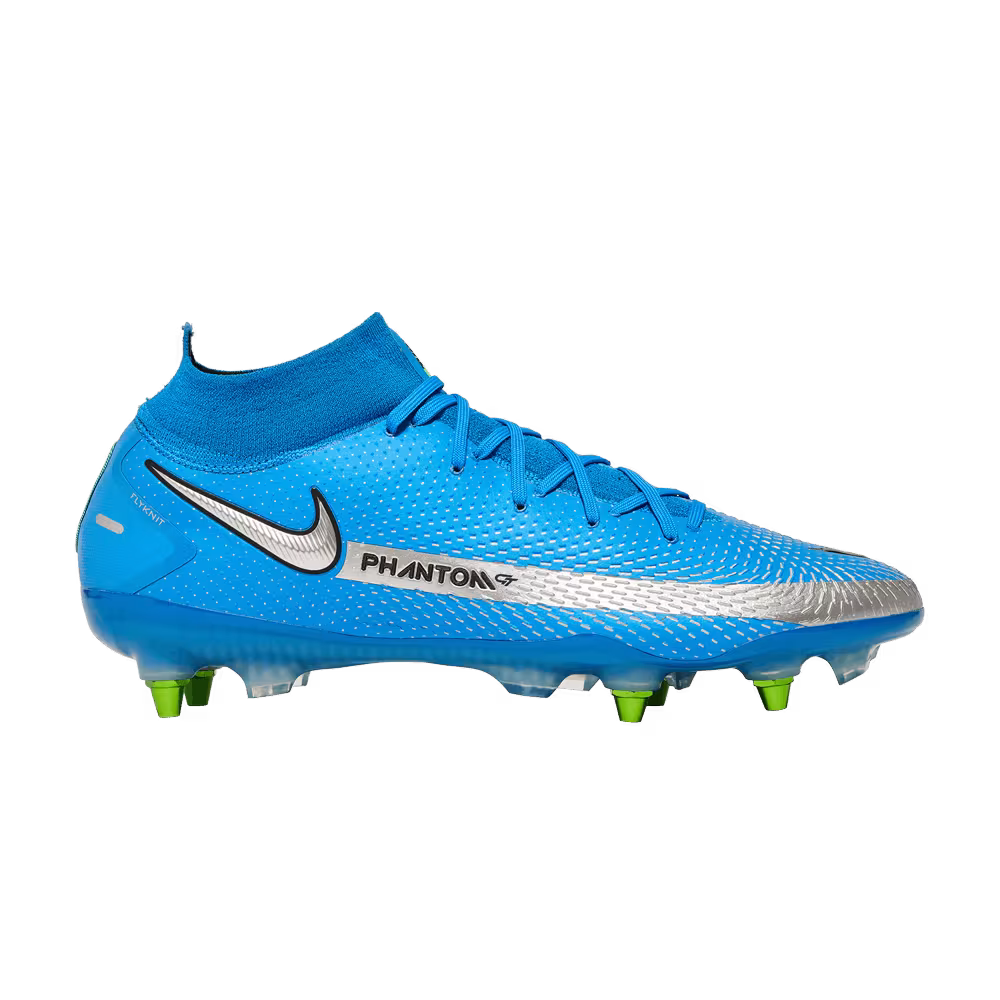 Nike Phantom GT Elite DF SG Photo Blue Metallic Silver