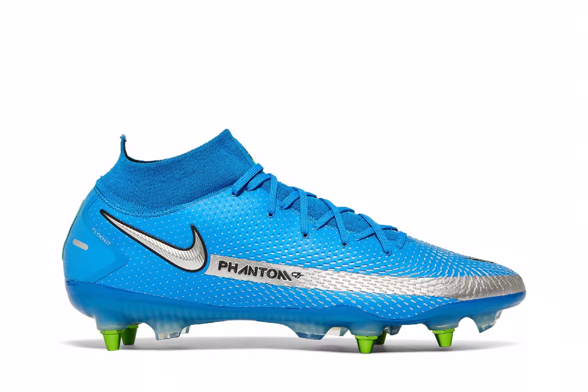 Nike Phantom GT Elite DF SG Photo Blue Metallic Silver, view 2