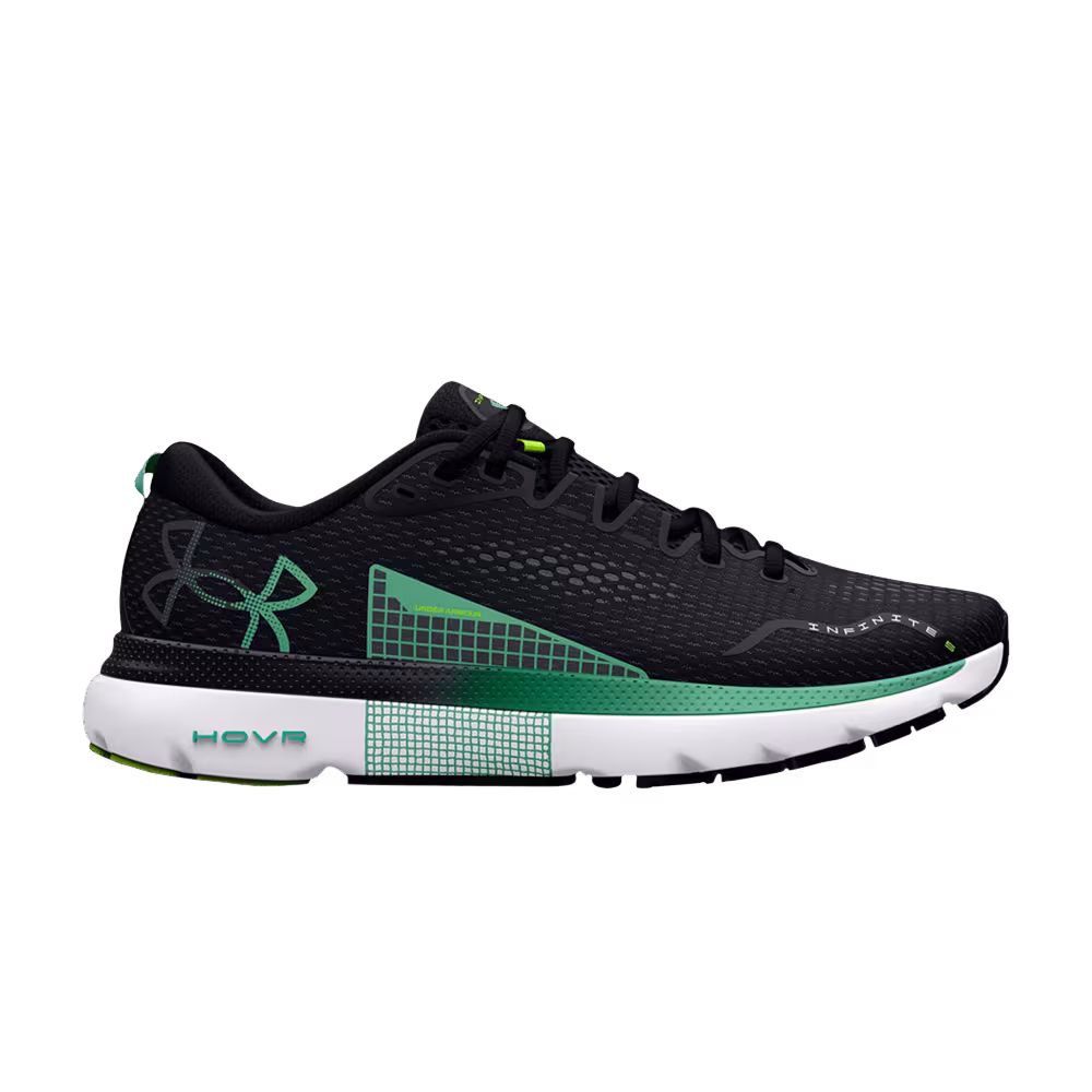 Under Armour HOVR Infinite 5 Black Green Breeze