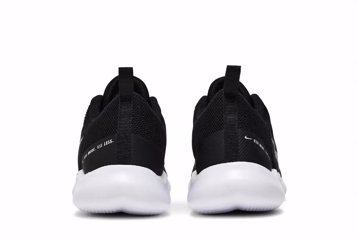 Nike Flex Experience Run 10 Black White, view 7