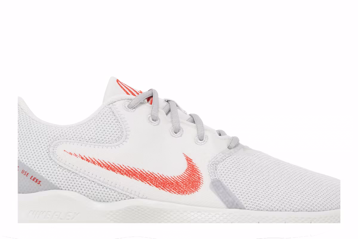 Nike Flex Experience Run 10 Platinum Tint Chile Red, view 3