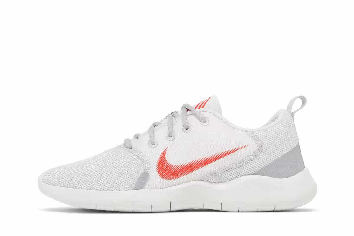 Nike Flex Experience Run 10 Platinum Tint Chile Red, view 4
