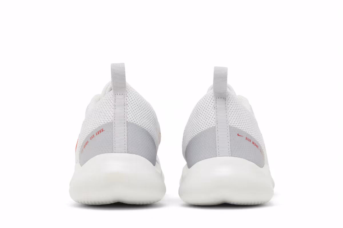 Nike Flex Experience Run 10 Platinum Tint Chile Red, view 7