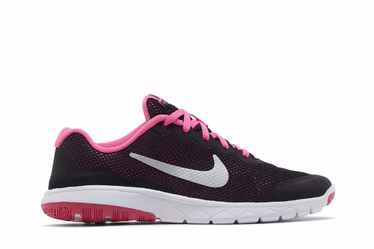 Nike Flex Experience 4 GS Black Pink, view 2
