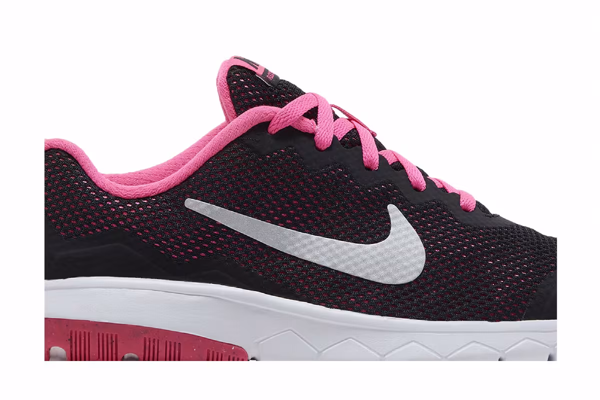 Nike Flex Experience 4 GS Black Pink, view 3