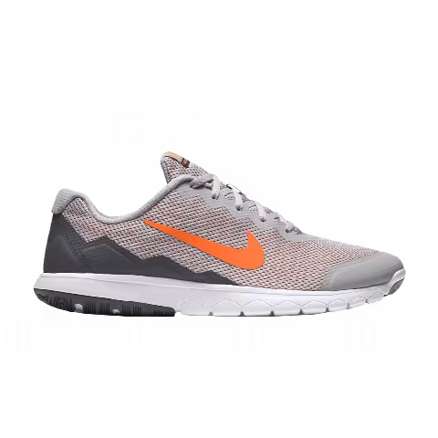 Nike Flex Experience Run 4 4E Wide 'Grey Total Orange'