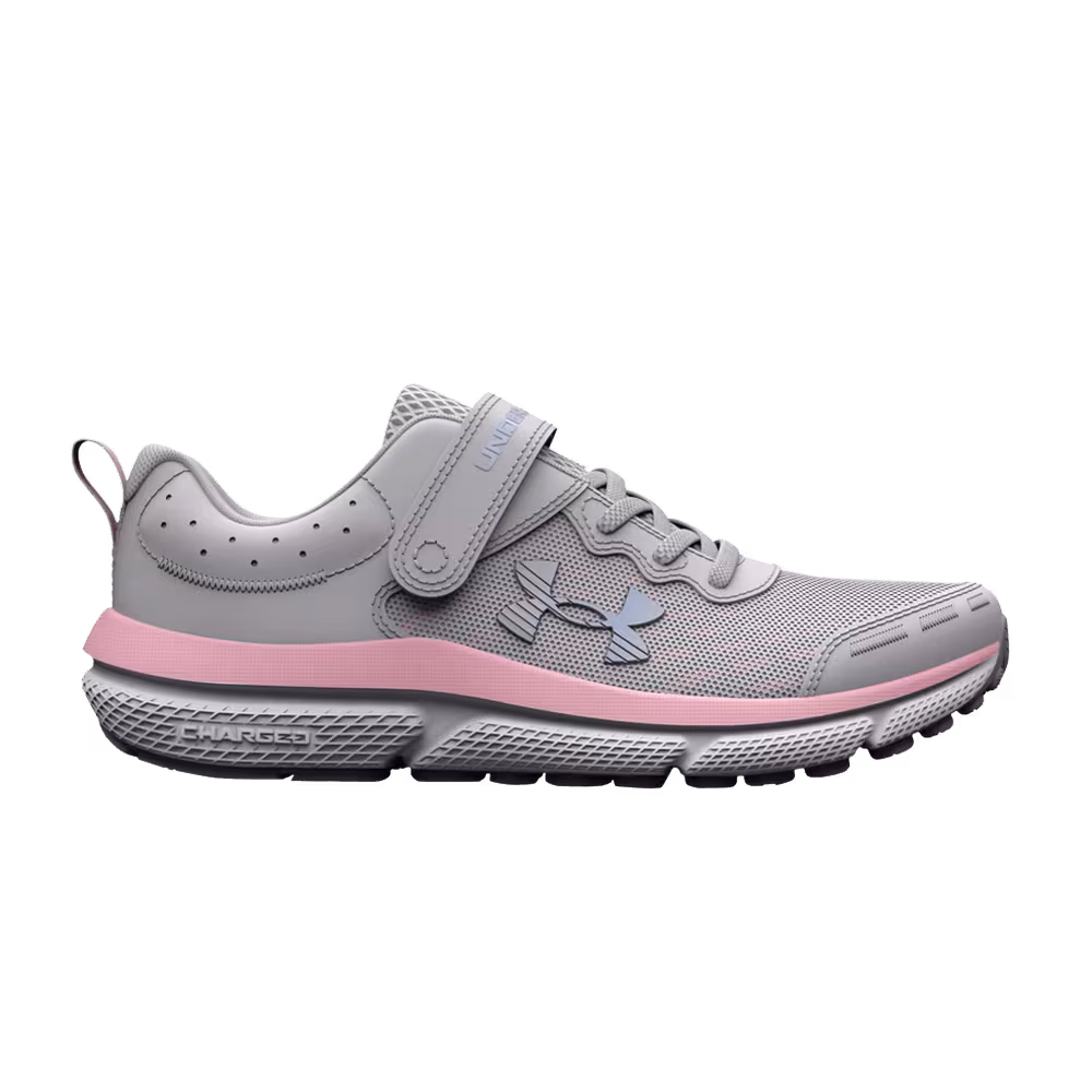 Under Armour Assert 10 AC PS Wide Halo Grey Pink Sugar