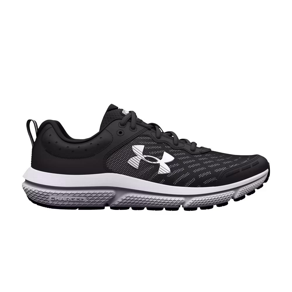 Under Armour Assert 10 AC GS Wide Black White