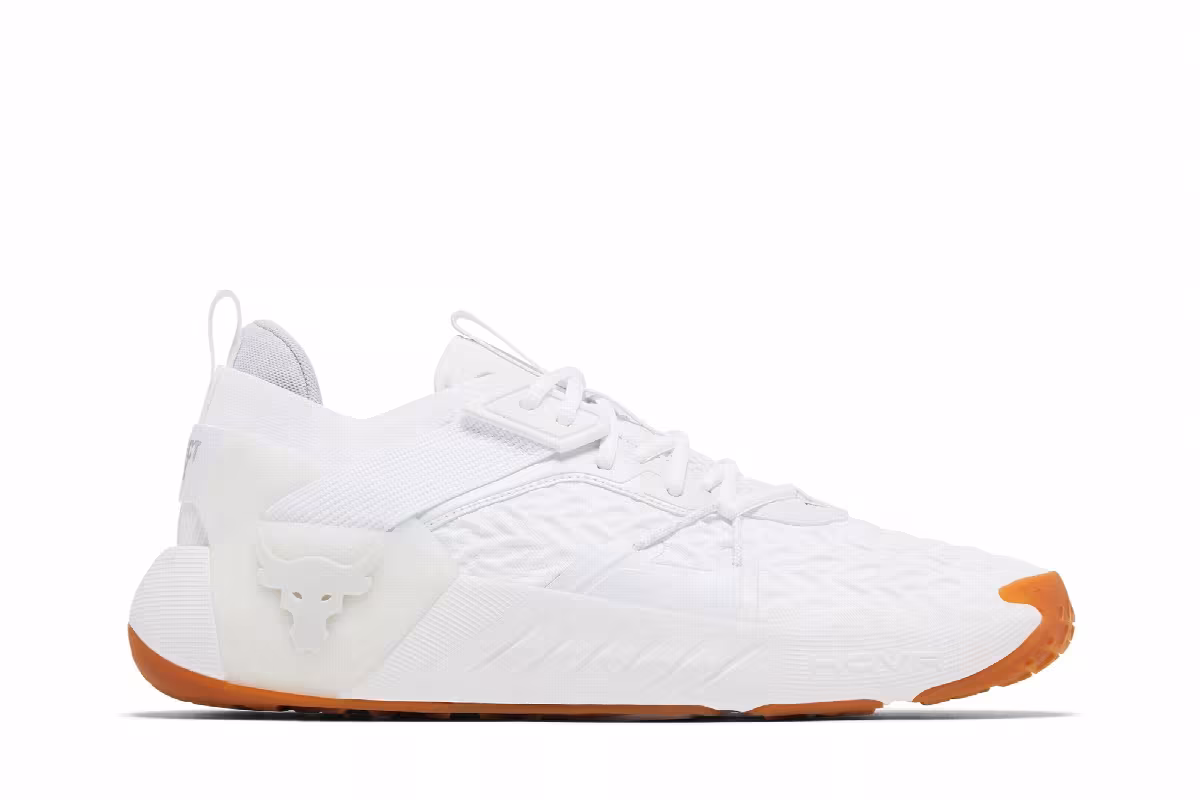 Under Armour Project Rock 6 White Gum, view 2