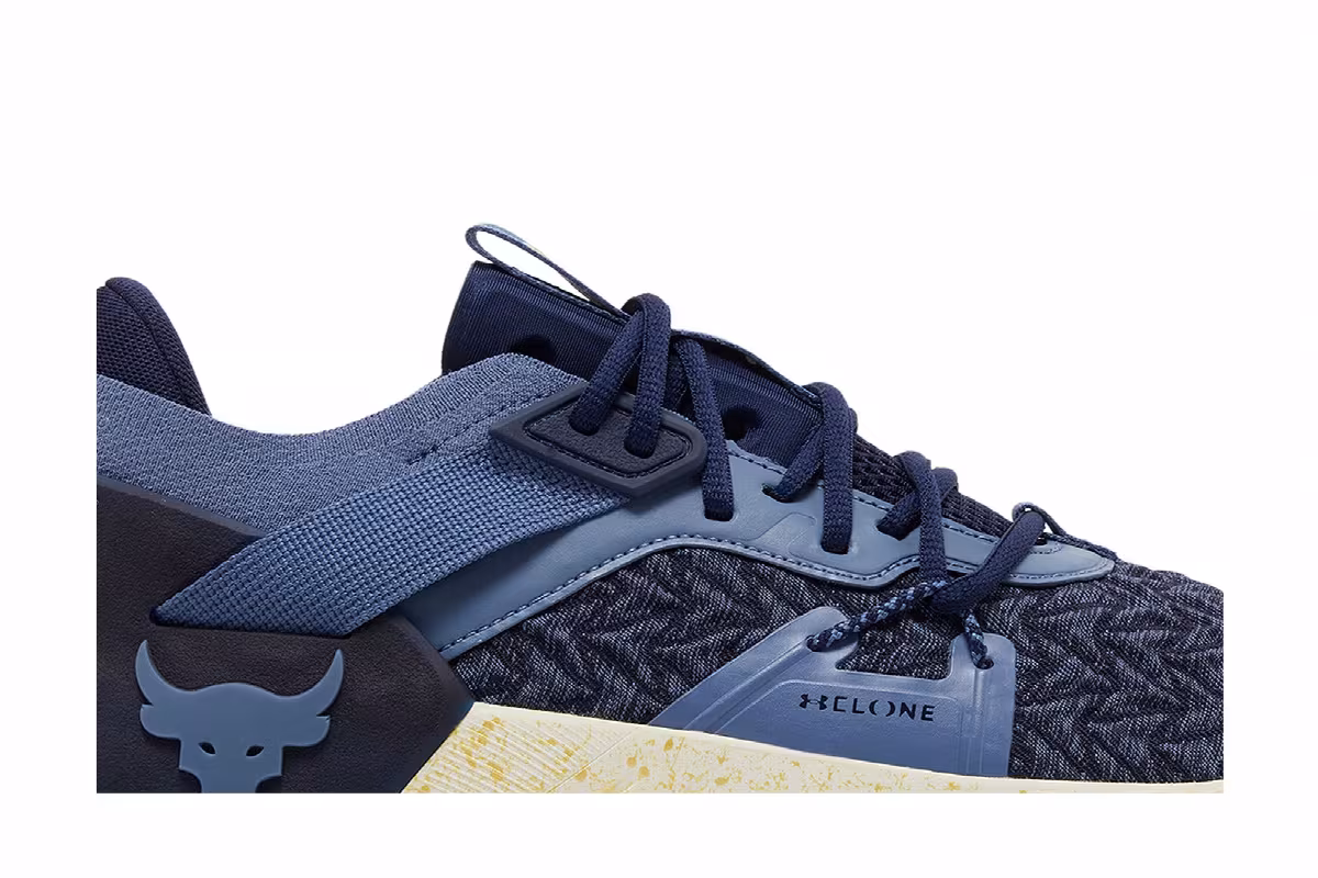 Under Armour Project Rock 6 Hushed Blue White Clay, view 3