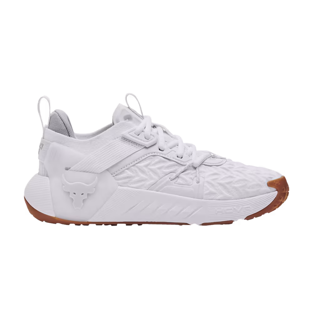 Under Armour Women's Project Rock 6 White Halo Grey