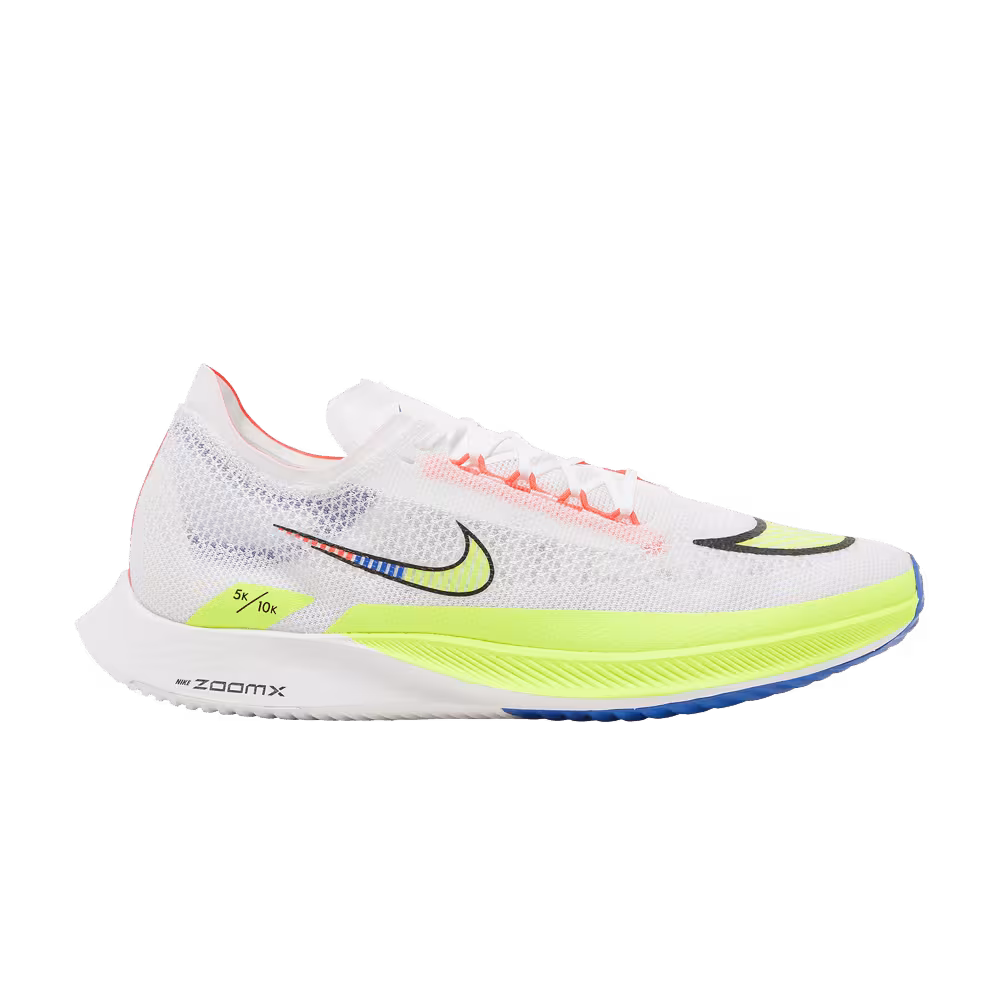 Nike ZoomX Streakfly Premium White Racer Blue Volt
