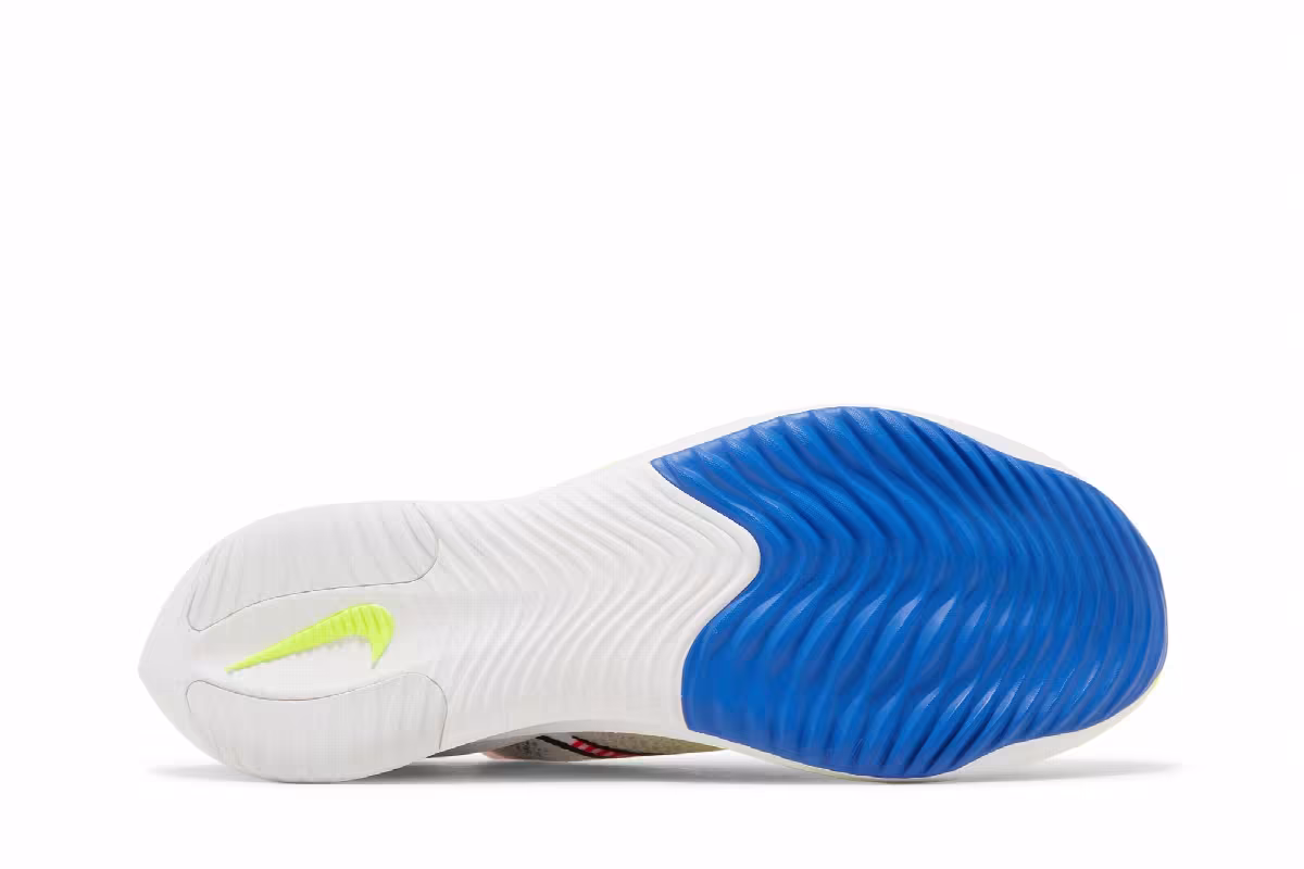 Nike ZoomX Streakfly Premium White Racer Blue Volt, view 5