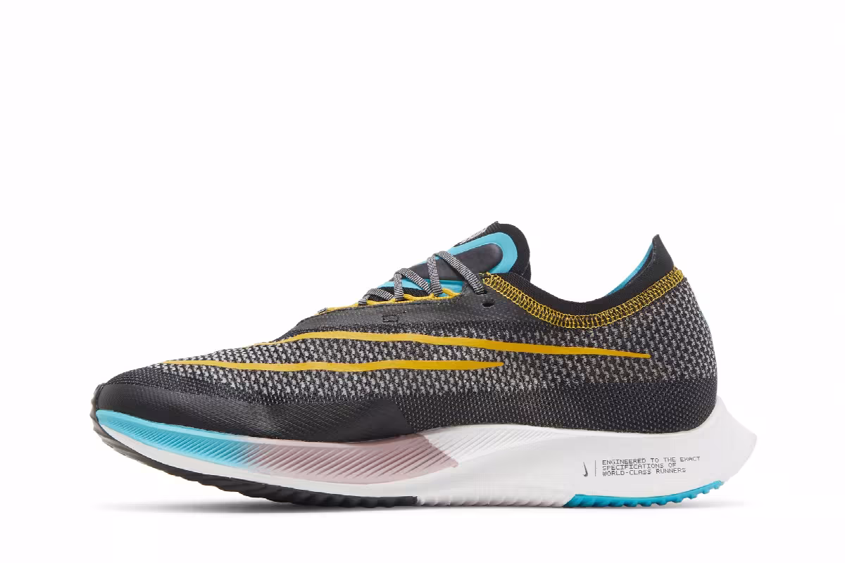 Nike ZoomX Streakfly Dark Sulphur Chlorine Blue, view 4