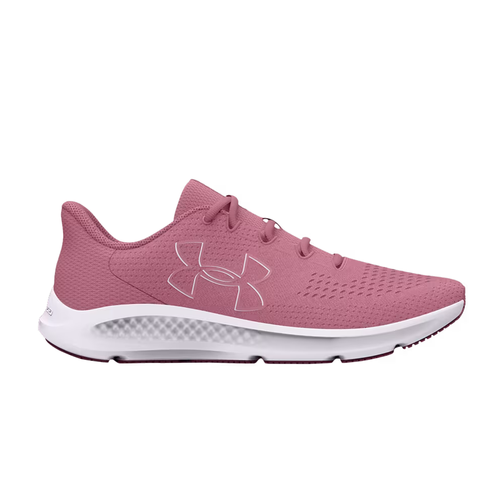 Under Armour Women's Charged Pursuit 3 Big Logo - Pink Elixir