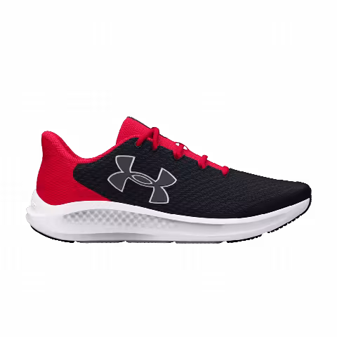 Under Armour Charged Pursuit 3 GS 'Big Logo - Black Red'
