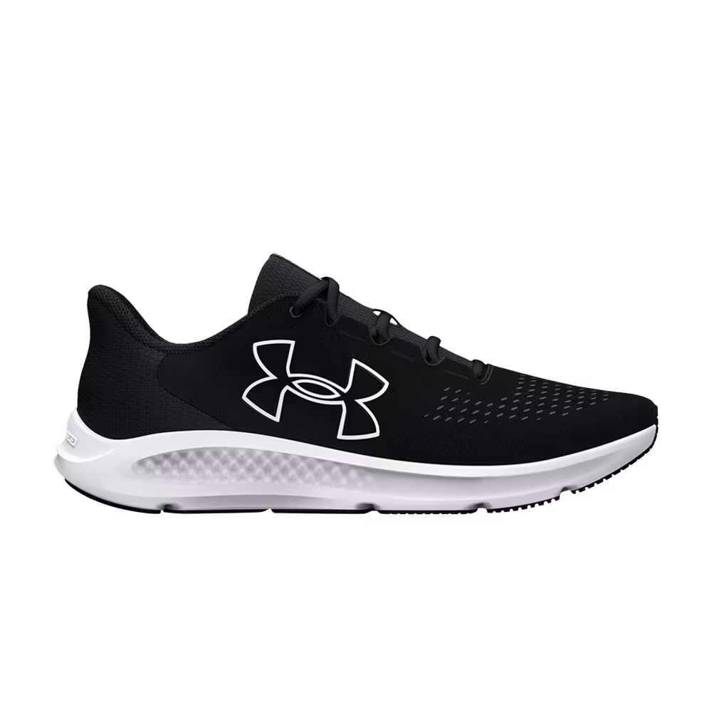 Under Armour Charged Pursuit 3 Big Logo - Black White