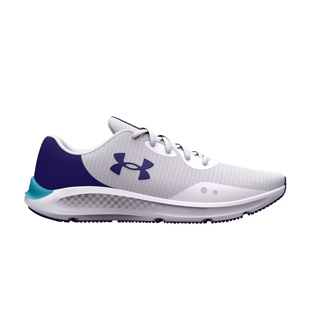 Under Armour Charged Pursuit 3 White Sonar Blue