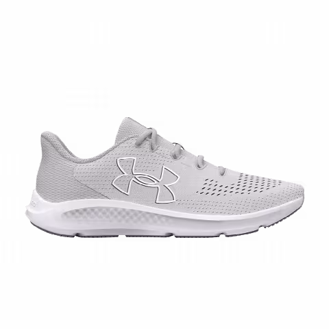 Under Armour Wmns Charged Pursuit 3 'Big Logo - Halo Grey White'