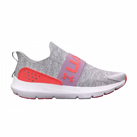 Under Armour Surge 3 Slip GS 'Halo Grey Fresh Orchid'