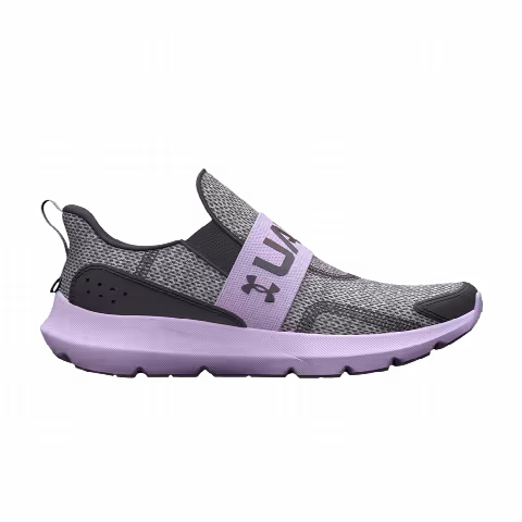 Under Armour Surge 3 Slip PS 'Jet Grey Nebula Purple'