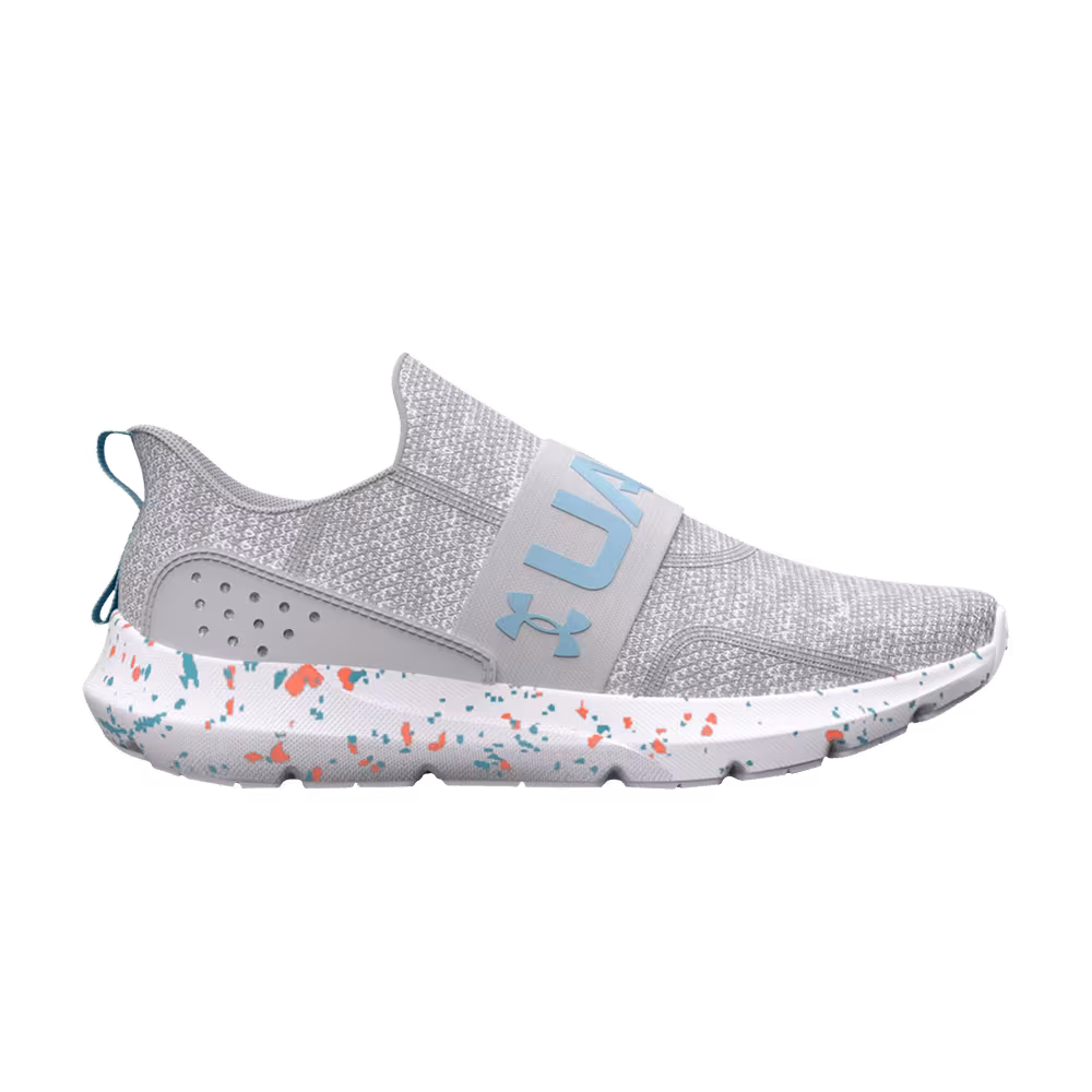 Under Armour Women's Surge 3 Slip Paint Splatter